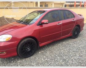 Toyota Corolla S 2008 Model