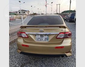 Toyota Corolla S 2012 Model