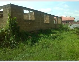 Uncompleted 4 bedroom House for sale at Amasaman. 